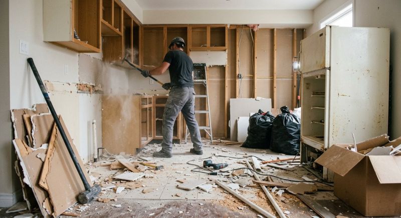 Closet Demolition in Sacramento, CA