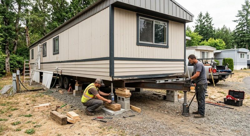 Trailer Home Deconstruction Service