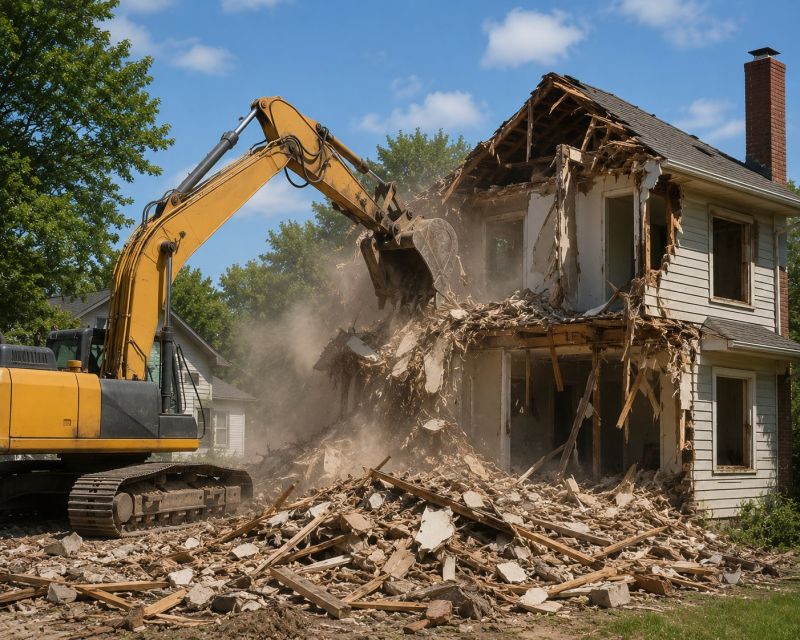 Home Demolition Service in Katy, TX