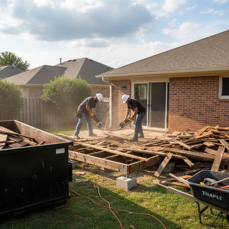 Patio Demolition Service in Sacramento, CA