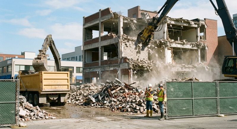 Apartment Demolition in Sacramento, CA