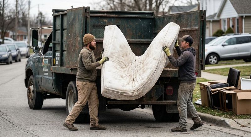 Box Spring Disposal in Madison, WI