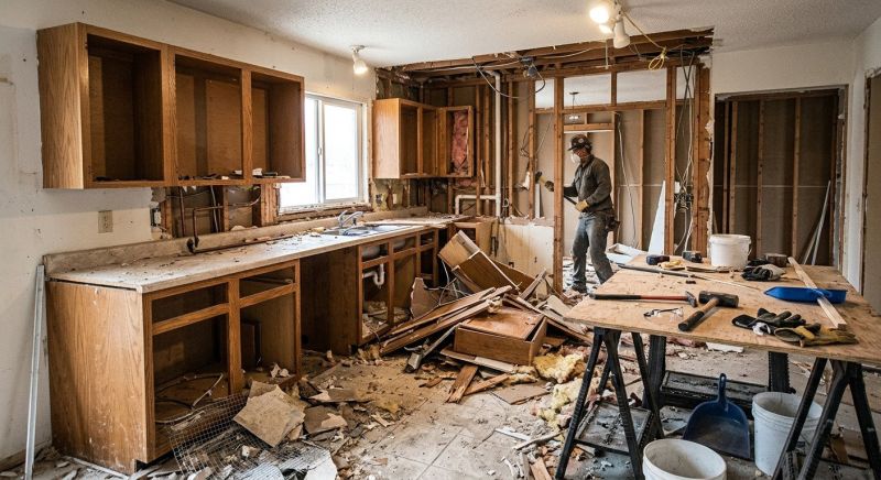 Cabinet Demolition in Frederick, MD