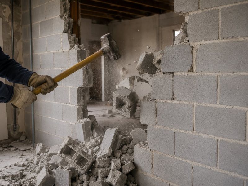 Cement Demolition in Bergen County, NJ