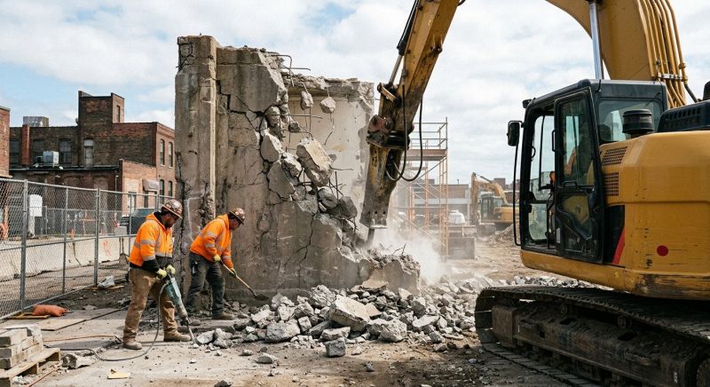 Cement Removal in Bergen County, NJ