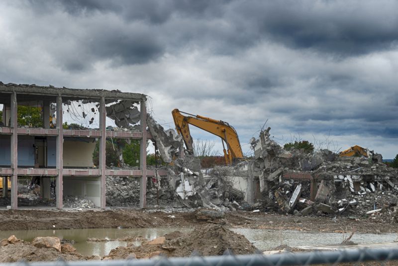 Commercial Building Demolition in Sacramento, CA