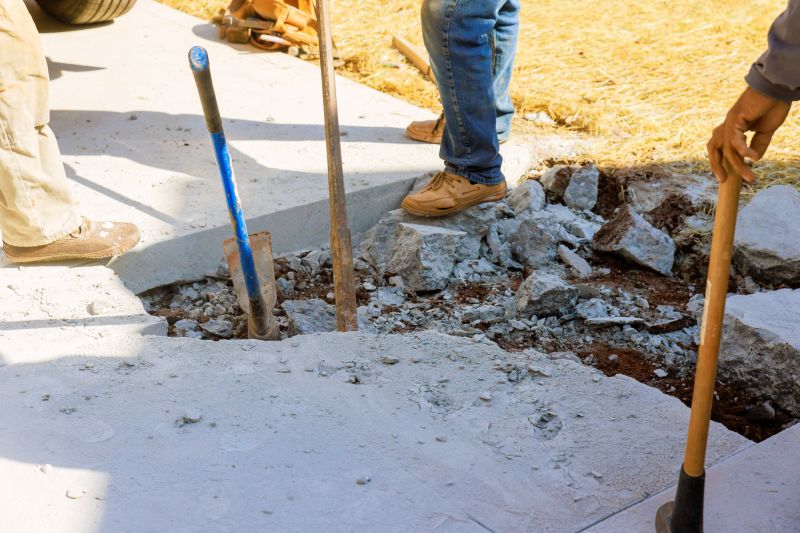 Concrete Steps Demolition in Bergen County, NJ