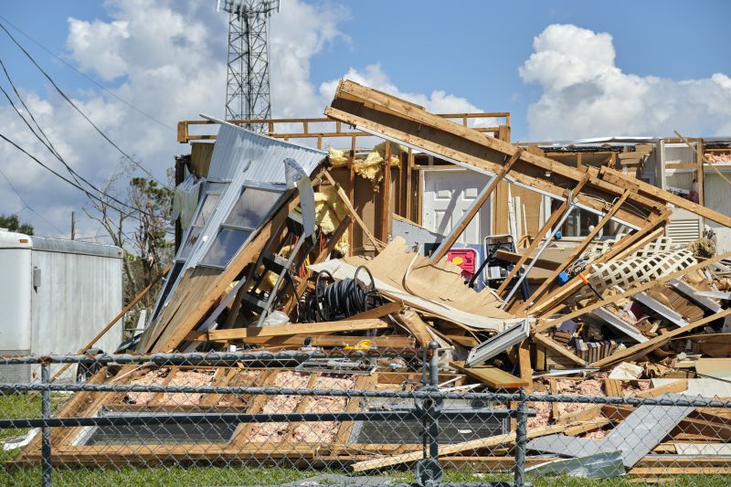 Double Wide Demolition in Katy, TX