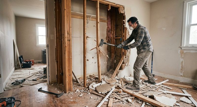 Hearth Demolition in Bergen County, NJ