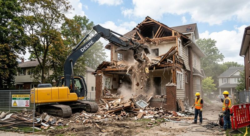 House Wrecking in Pearland, TX
