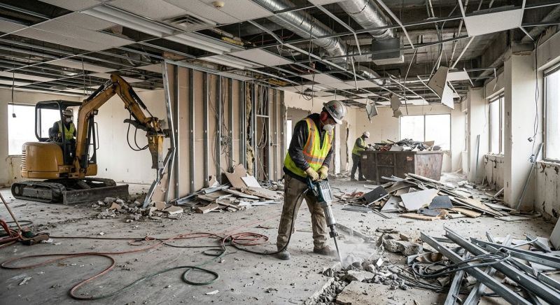 Industrial Demolition in Houston, TX