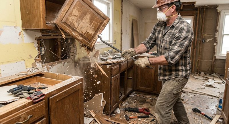 Kitchen Demolition in Sacramento, CA