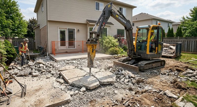 Patio Removal in Sacramento, CA