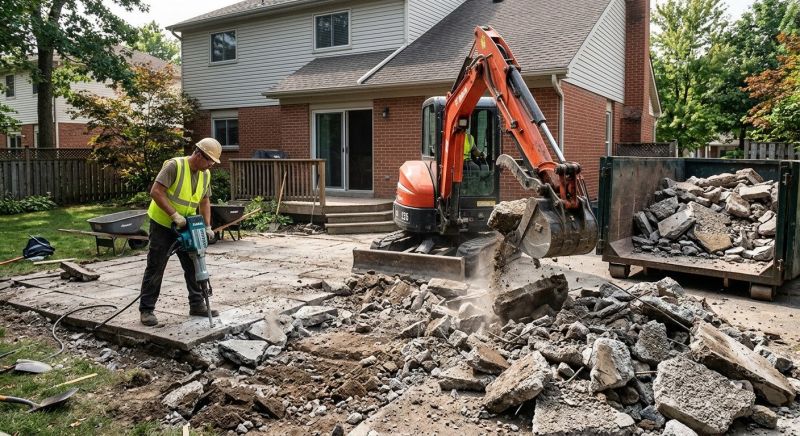 Pavement Demolition in Bergen County, NJ