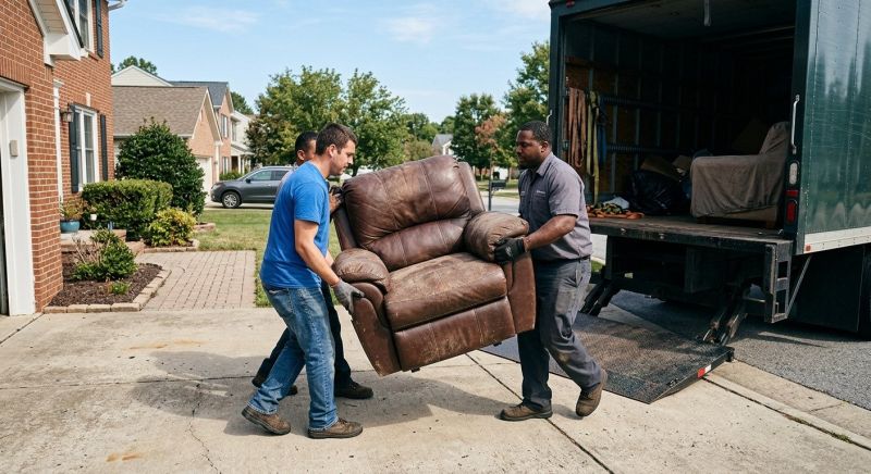 Recliner Disposal in Roseville, CA