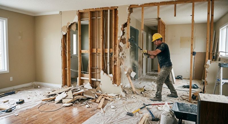 Room Demolition in Bergen County, NJ